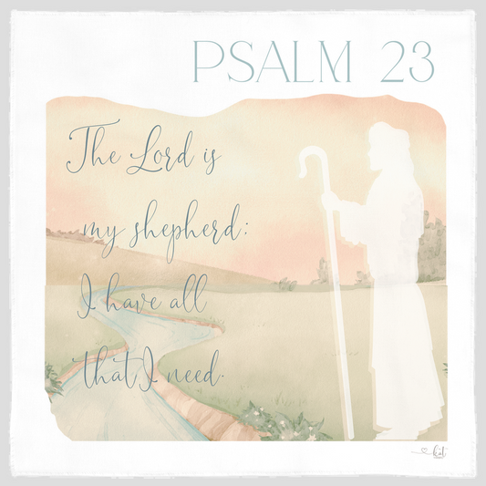 Psalm 23 Gift Cloth