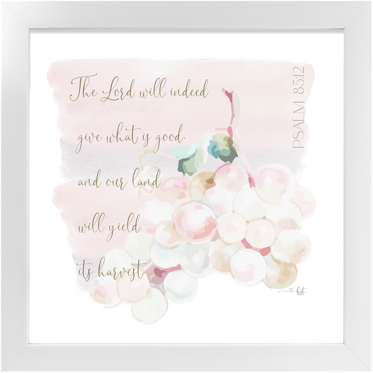 The Lord Will Give Framed Print