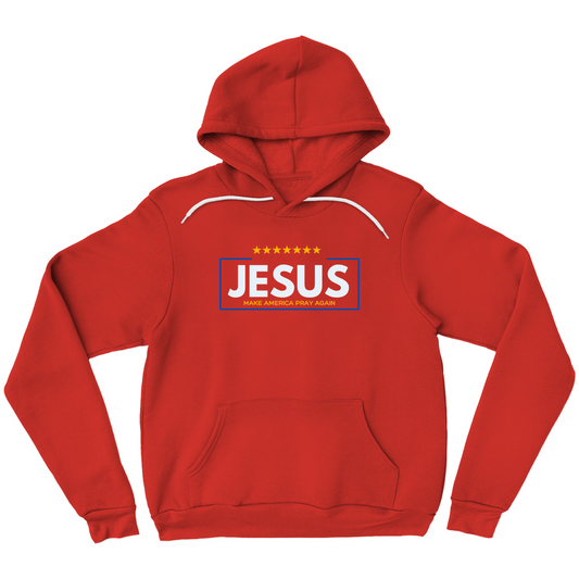 Jesus MAPA Red Hoodies (No-Zip/Pullover)