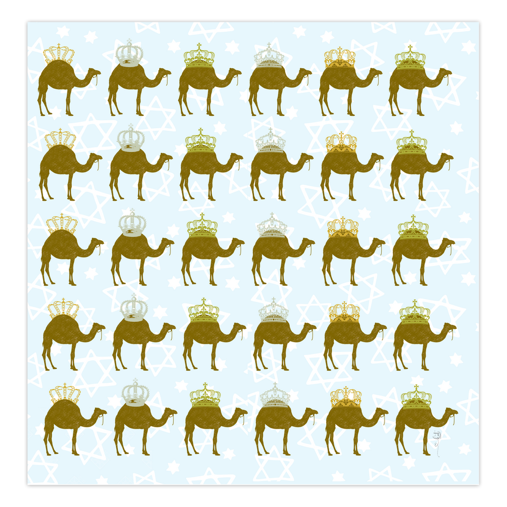 The Camels are Coming Folded Cards